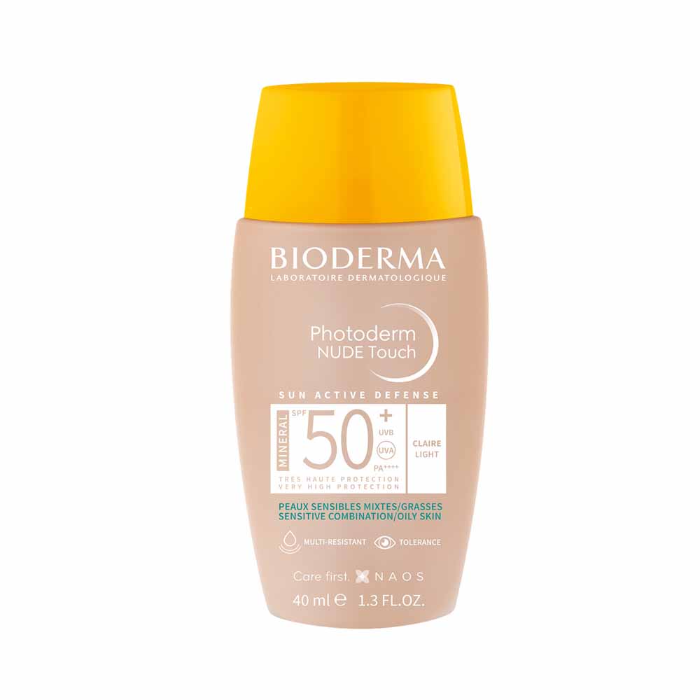 Bioderma Photoderm Photoderm Nude Touch Skin Suncare Spf50+ Combination To Oily Skins Bioderma NUDE Touch 40ml