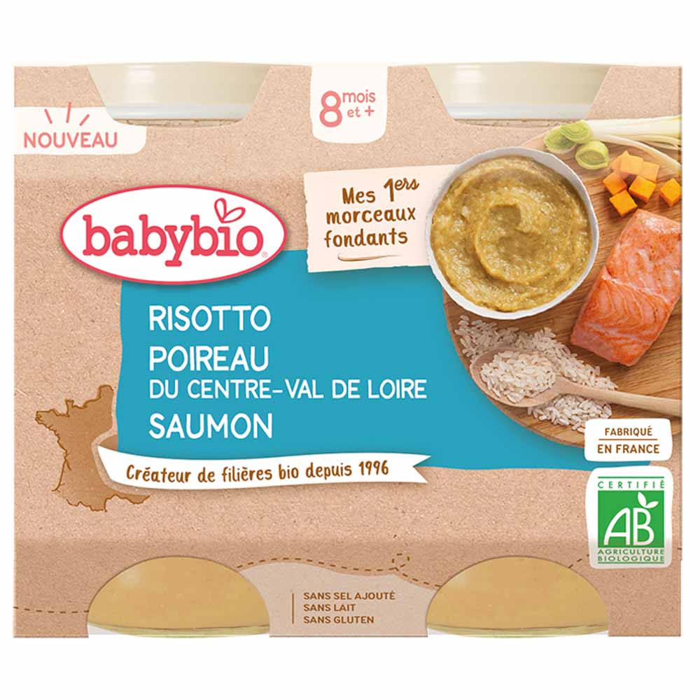 Babybio My 1st Organic Fondant Pieces From 8 Months 2x200g