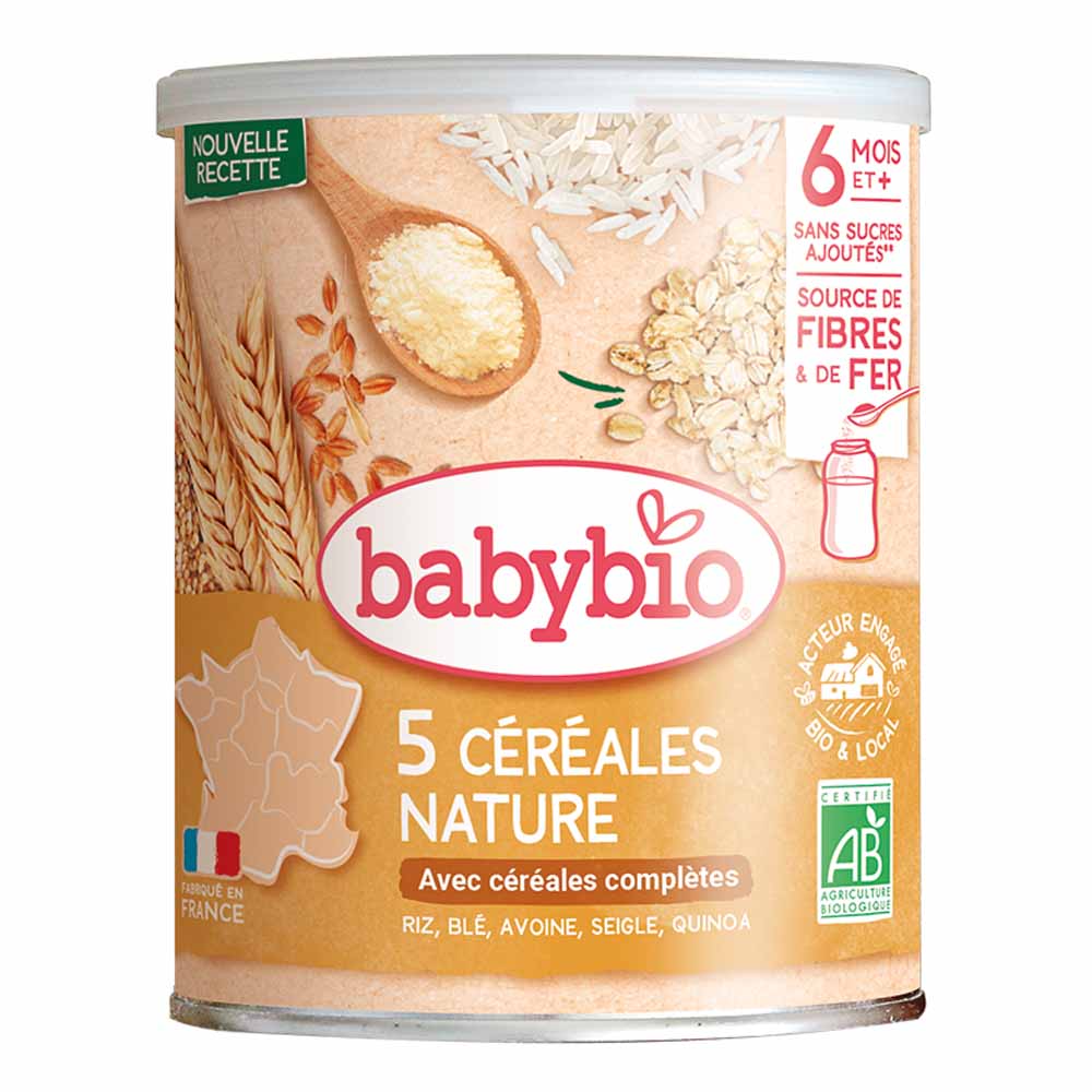 Babybio Organic Nature Cereals 6 months+ 220g