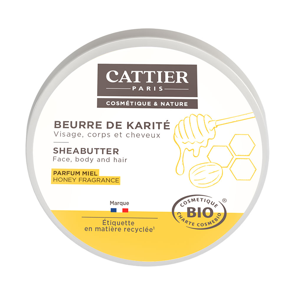 Cattier Shea Butter Shea Butter Honey Fragrance 100g