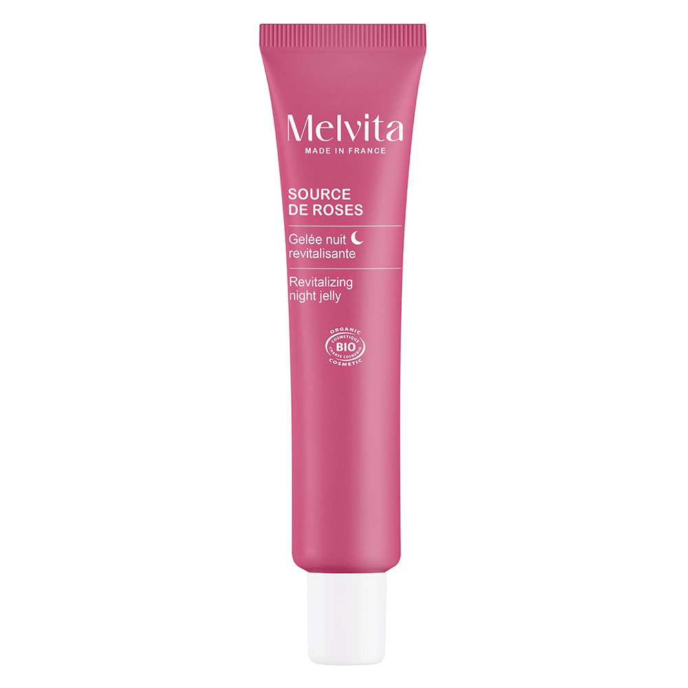 Melvita Source de Roses Revitalizing Night Gel Bioes 40ml