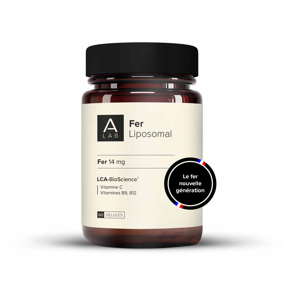 A-LAB Liposomal Iron 14 mg Anti-Fatigue Immunity Energy deficiency 60 capsules
