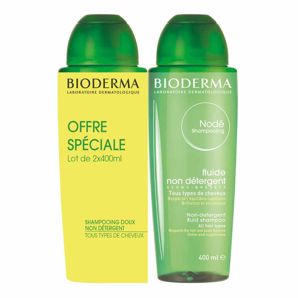 Bioderma Node Gentle Shampoo for Sensitive Hair Duo Cuir chevelu sensible 2x400ml