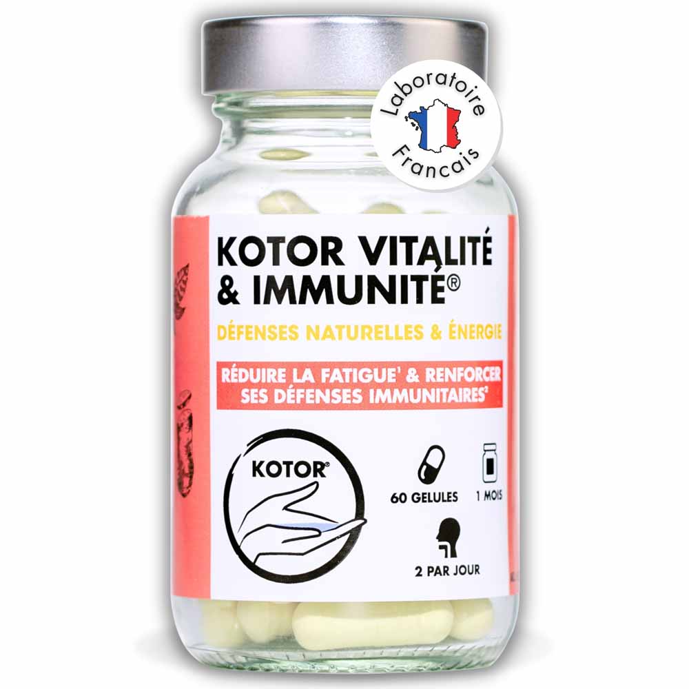 Kotor Pharma Vitality and Immunity Natural defences and Energy 60 capsules