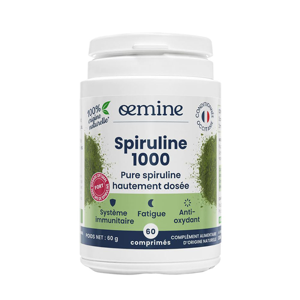 Oemine Pure Spirulina 60 tablets