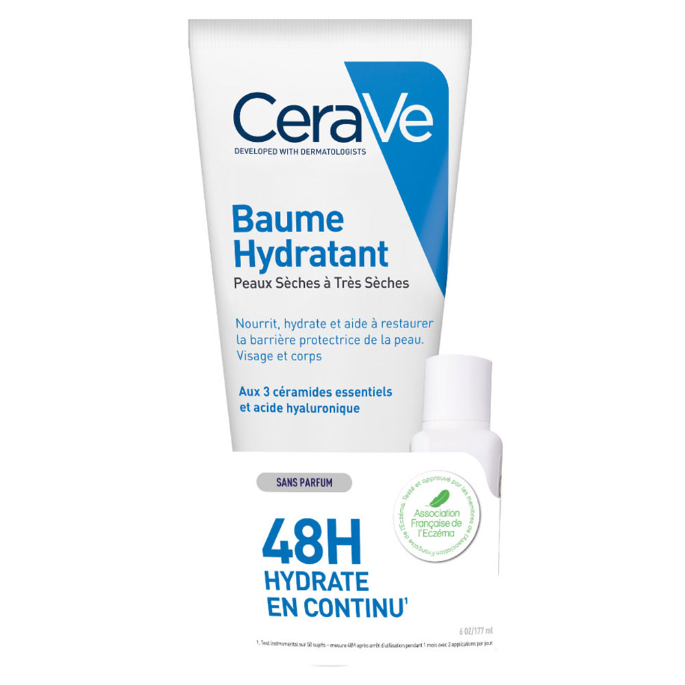 Cerave Body Hydrating face and body balm for dry to very dry skin + complimentary Mini Cleansing Cream 177ml