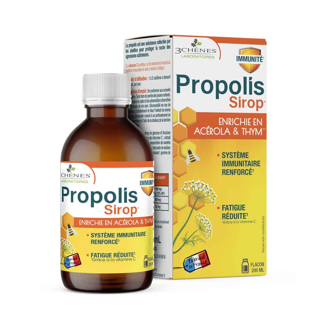 3 Chênes Propolis Syrups 200ml