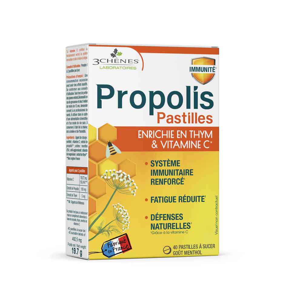 3 Chênes Propolis Soothing Pellets x40