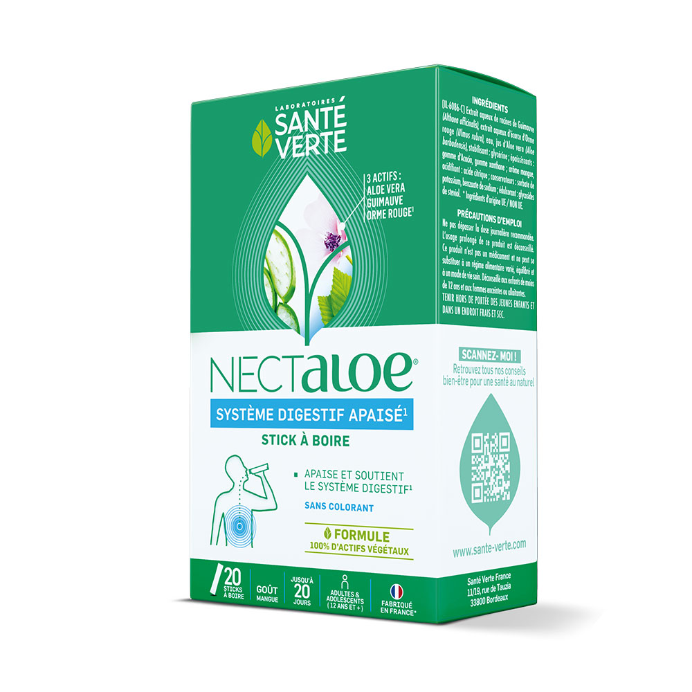 Sante Verte Nectaloe Drinking sticks 20 units