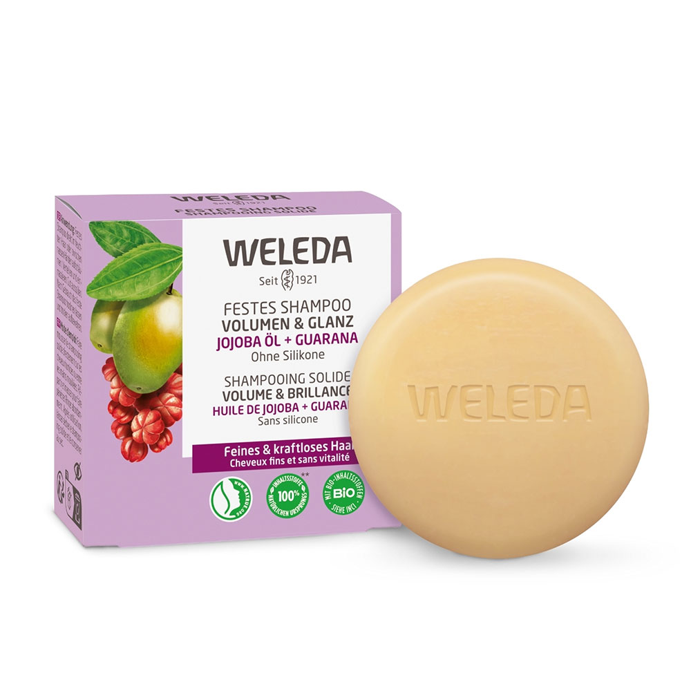Weleda Volume &amp; Shine Solid Shampoo 50g