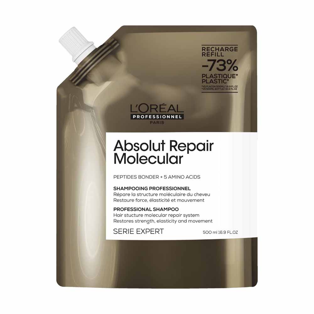L'Oréal Professionnel Absolut Repair Molecular Refill Shampoos 500ml