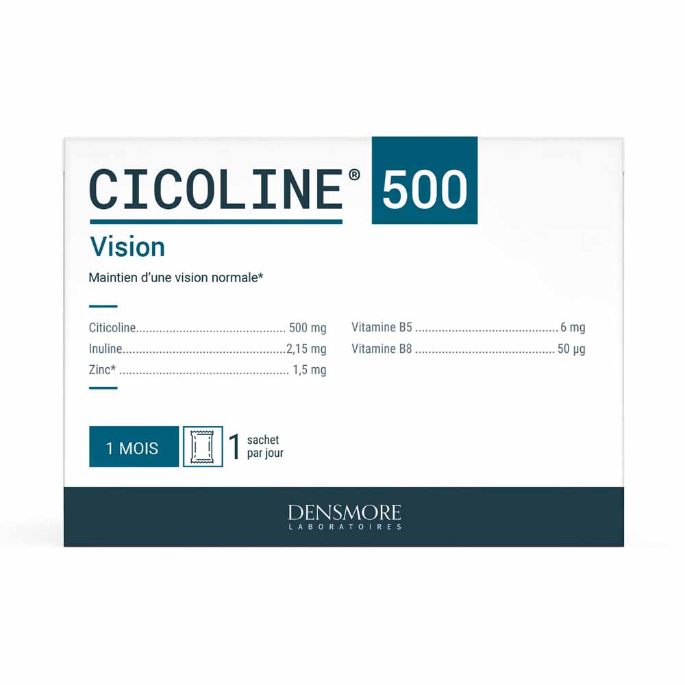 Densmore CICOLINE 500 supports healthy vision 30 sachets