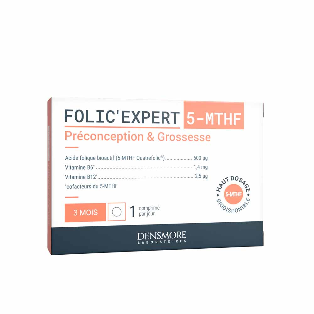 Densmore Folic expert folic acid (5-MTHF) preconception and pregnancy 90 tablets