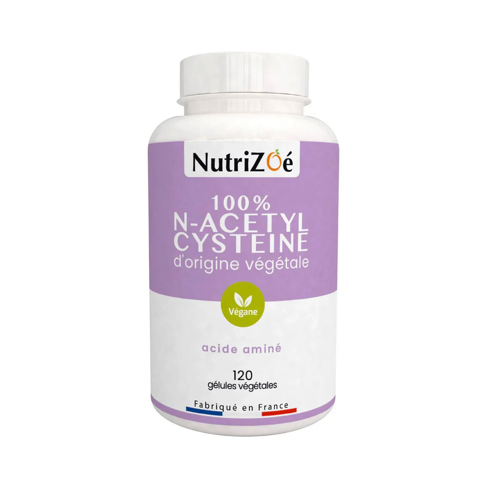 NutriZoé N-acetyl-cysteine 120 capsules