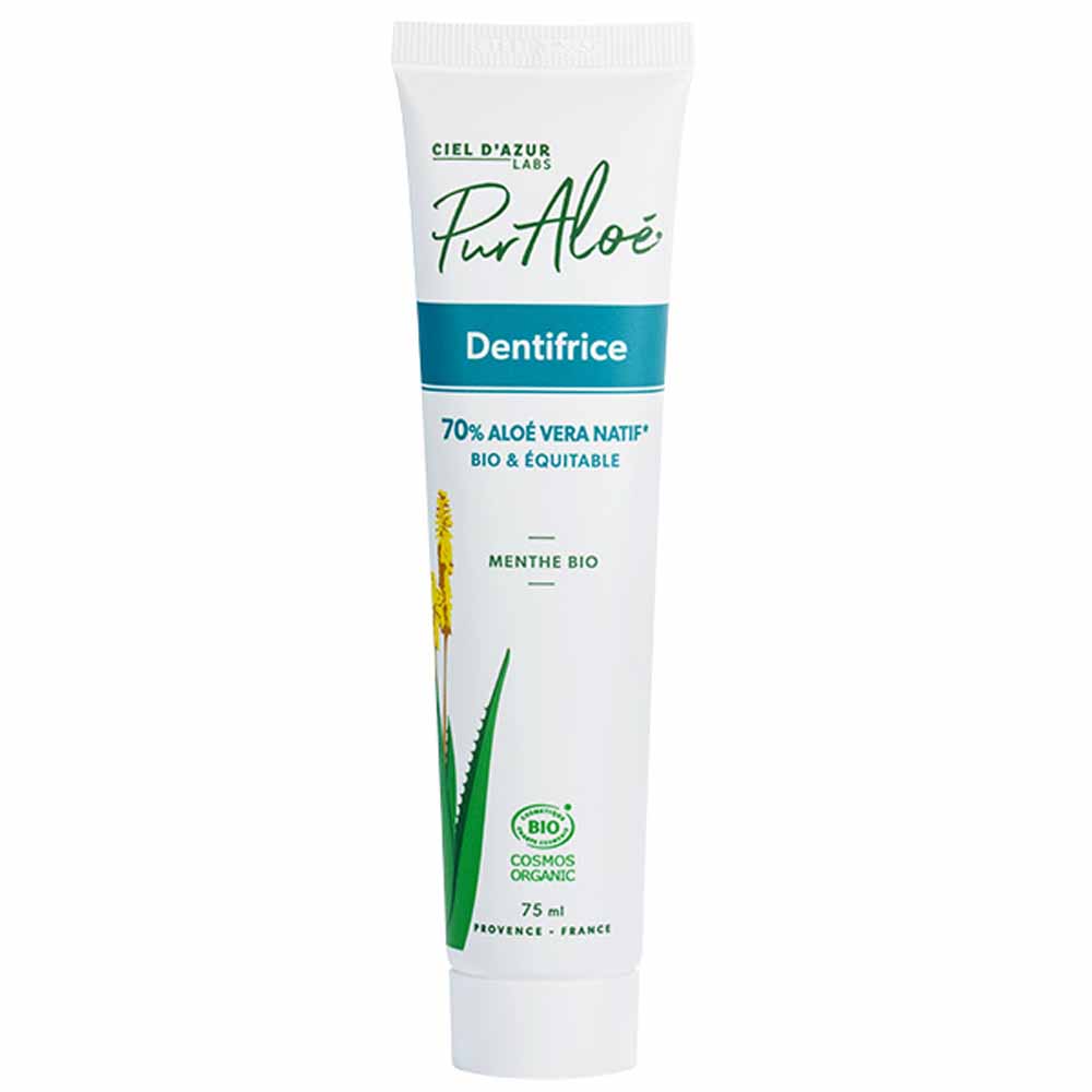 Pur Aloé Toothpaste With Aloe Vera 70% 75ml