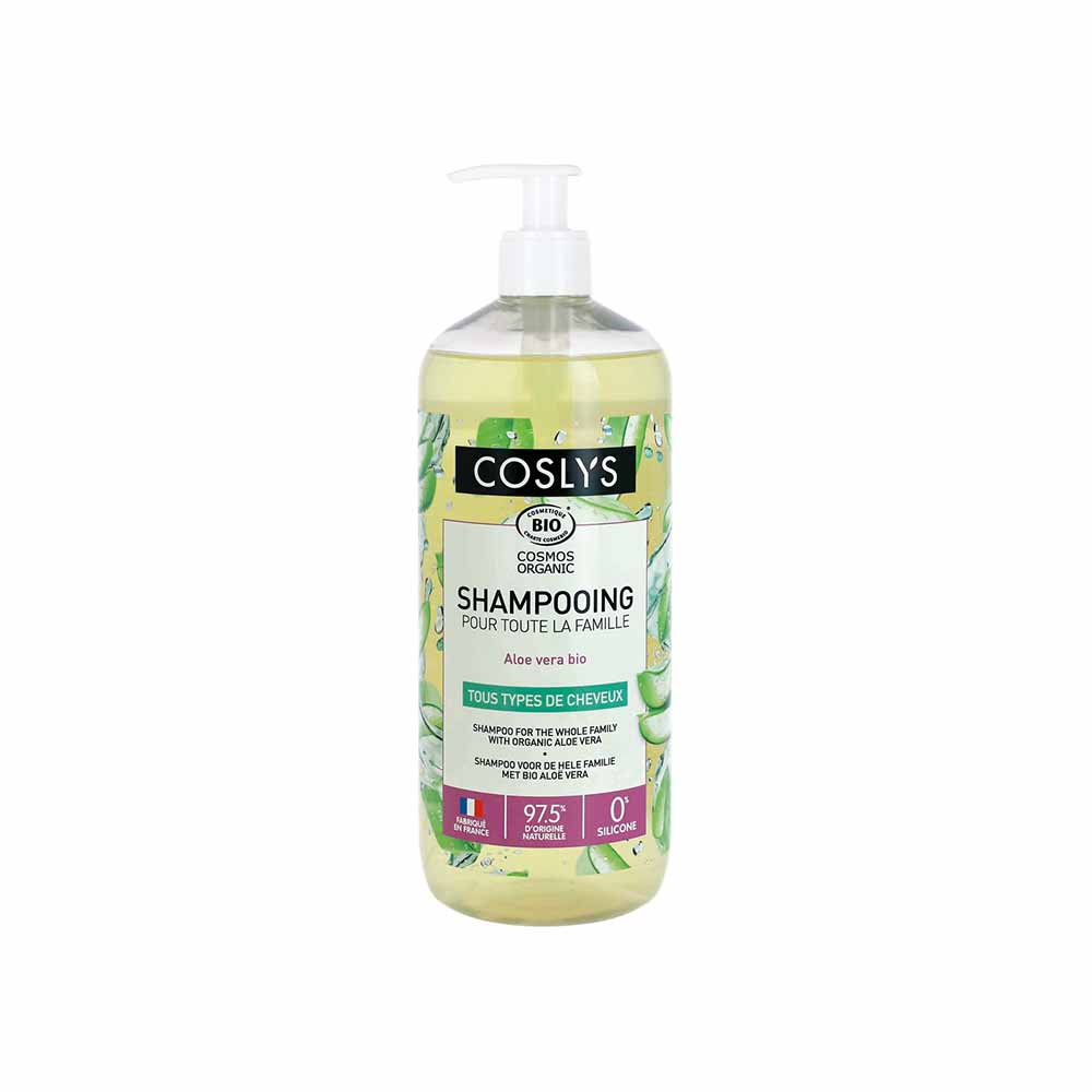 Coslys Organic aloe vera family shampoo 1L