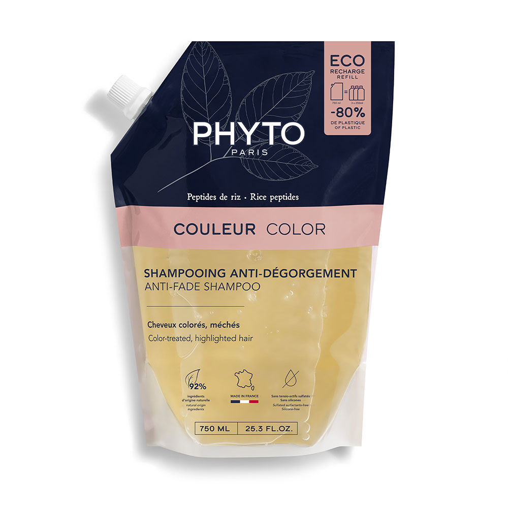 Phyto Paris Anti-Stain Colour Shampoo Refill Colouring and straightening hair 750ml