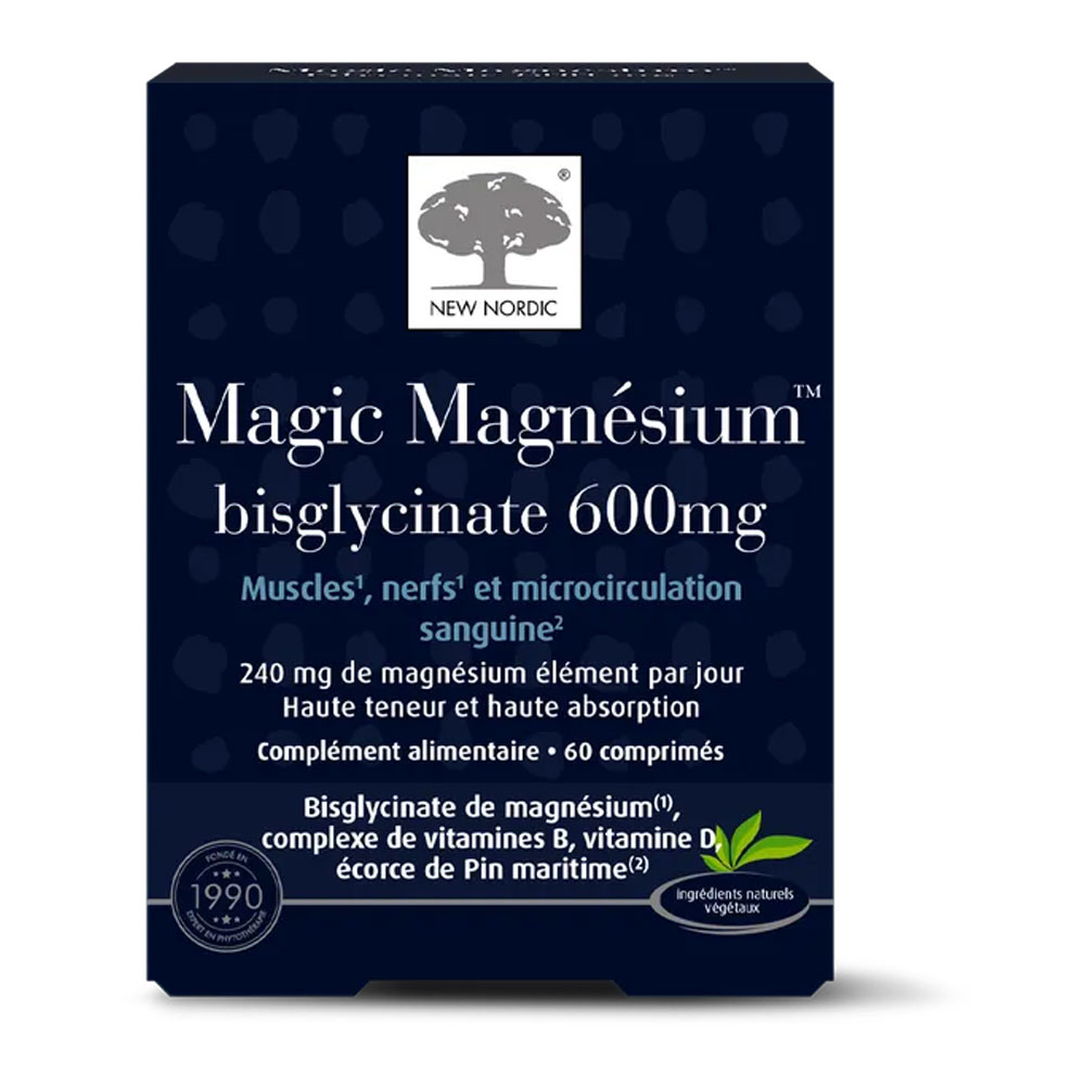 New Nordic Magic Magnesium Bisglycinate 60 tablets