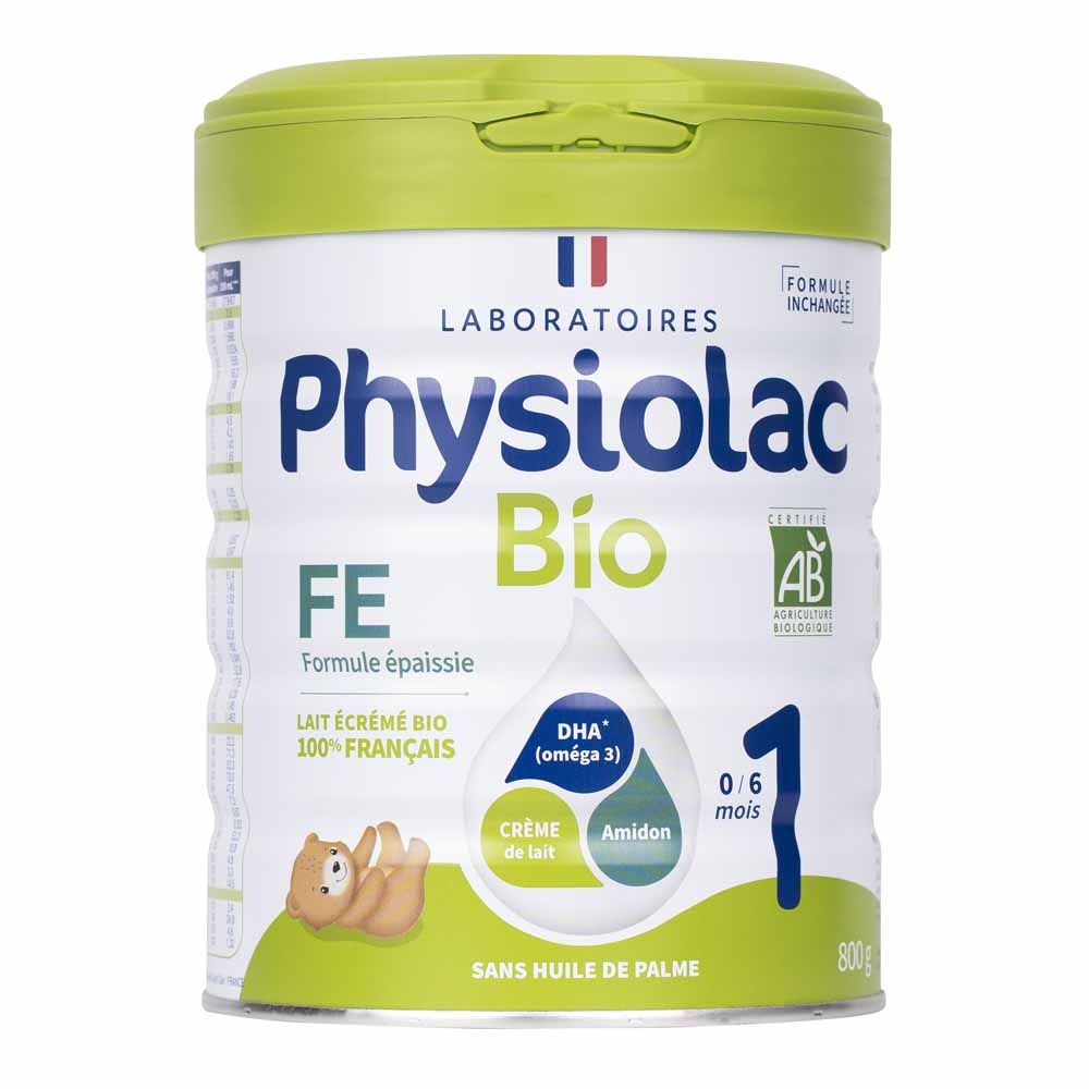 Physiolac 1 Bio Formule Thick From 0 To 6 Months De 0 A 6 Mois 800g