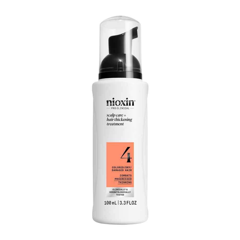 Nioxin System 4 Leave-In Care for Coloured/Dry/Damaged Hair and Advanced Loss 100ml