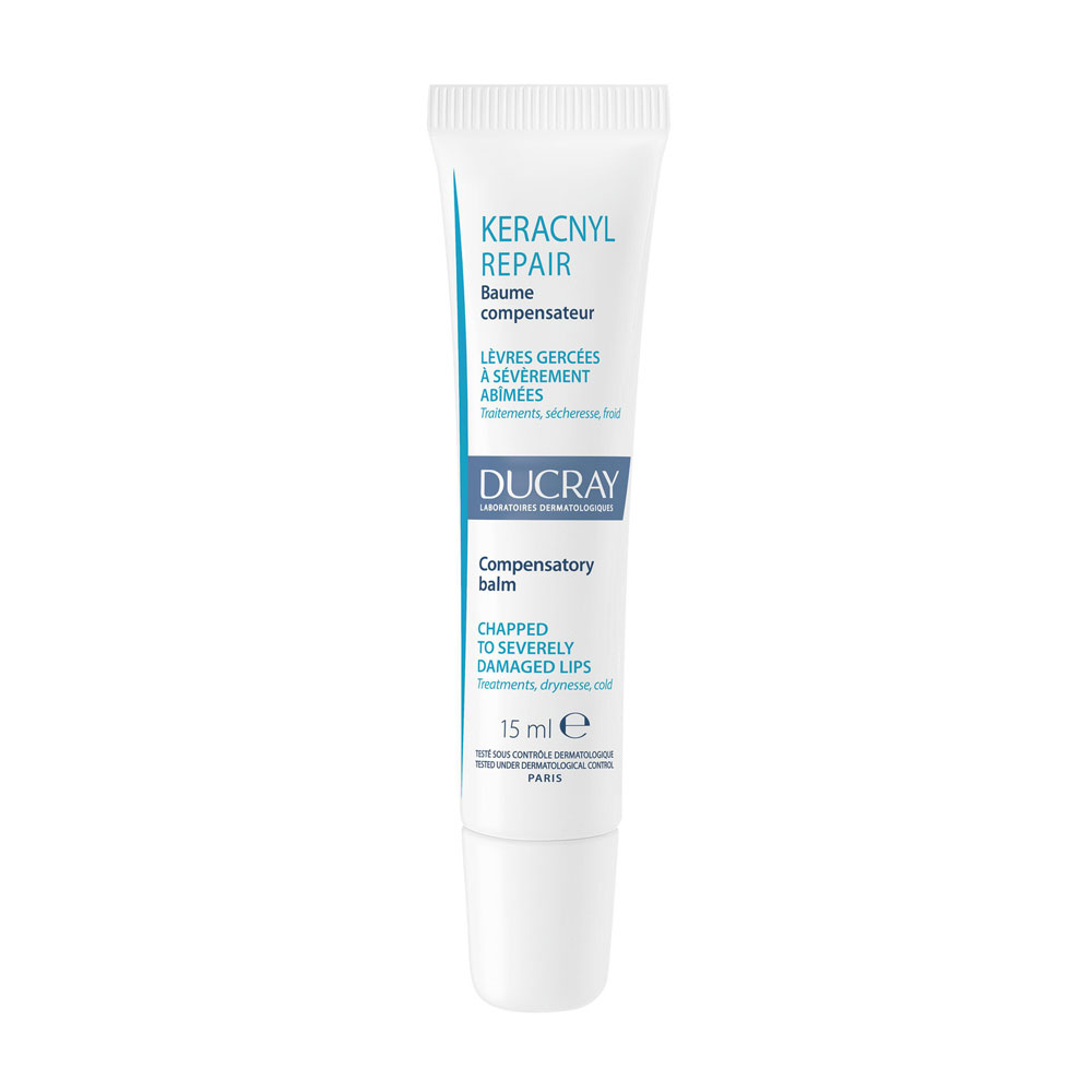 Ducray Keracnyl Compensating Balm for Chapped and Severely Damaged Lips 15ml