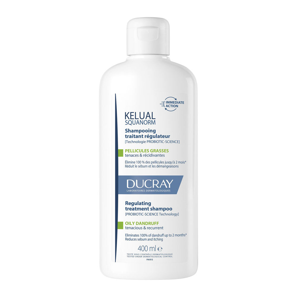 Ducray Kelual Squanorm Oily Dandruff Treatment Shampoo 400ml