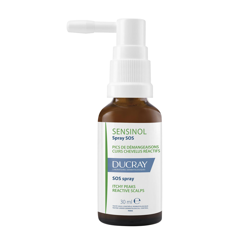 Ducray Sensinol Soothing scalp itch relief spray Sensitive Scalp 30 ml