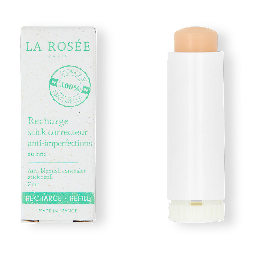 LA ROSÉE Recharge Stick Correcteur Teinté Anti-Imperfections au Zinc 5.5g