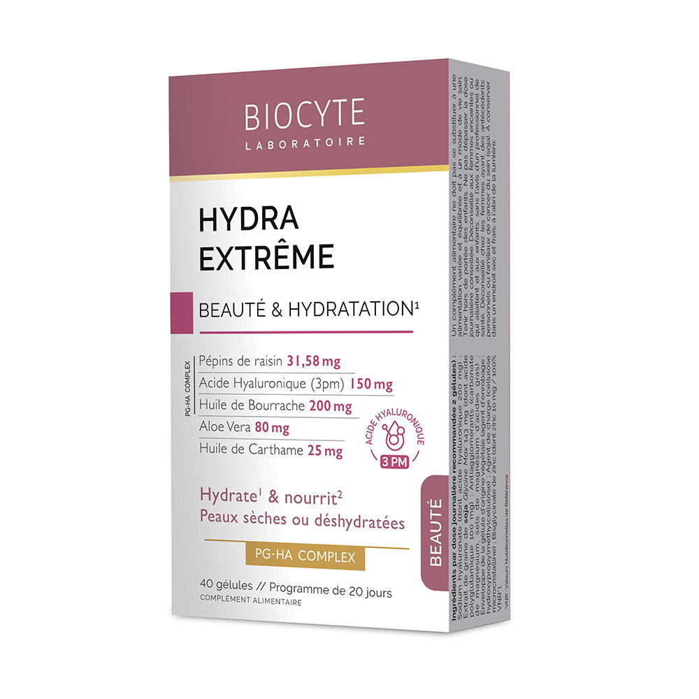 Biocyte Beauty Hydra Extrême beauty & hydration 40 capsules