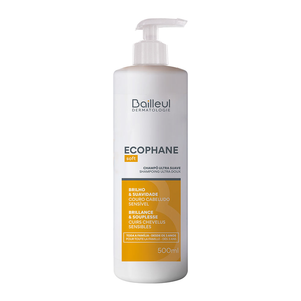Bailleul Ecophane Ecophane Gentle Shampoo 500ml Biorga|Gentle Shampoo Soft 500ml