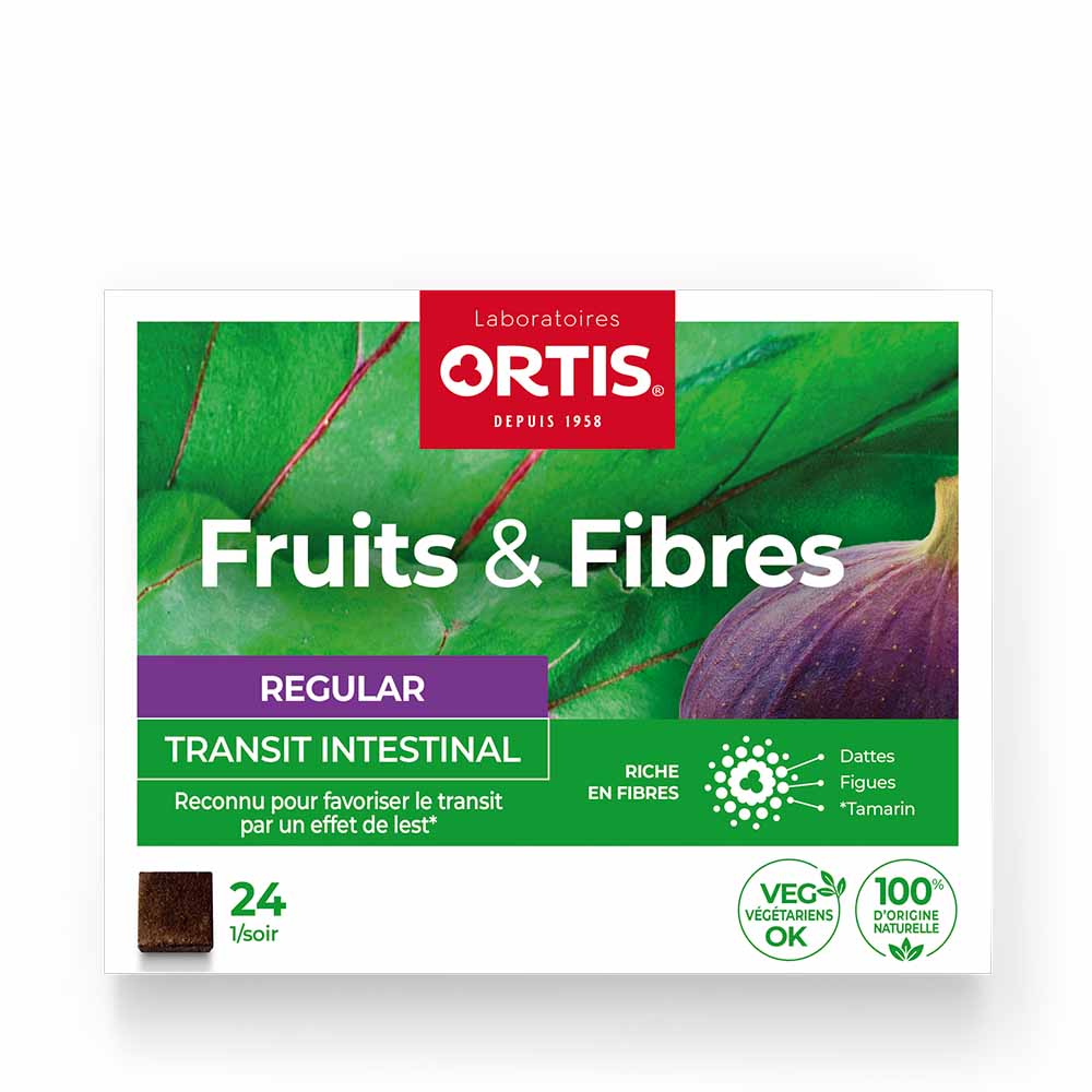 Ortis Fruit &amp; Fibre Regular Transit 24 Cubes
