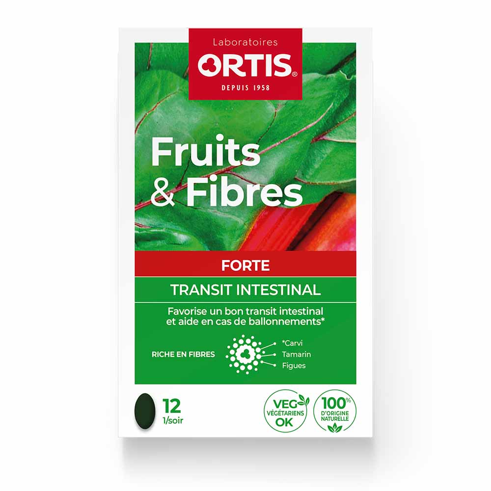Ortis Fruits & Fibres 12 Tablets To Chew