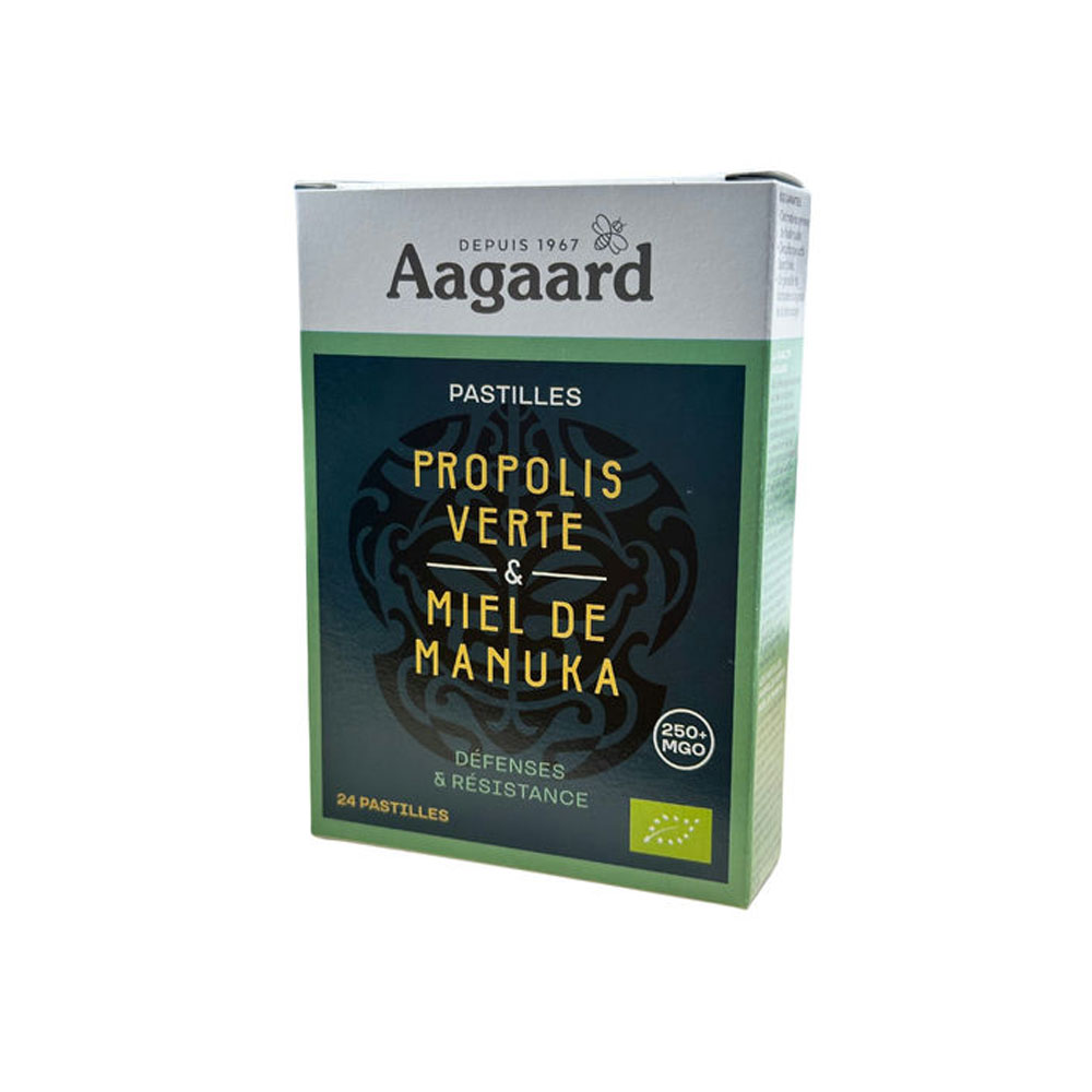 Aagaard Green Propolis &Manuka Honey x36 tablets