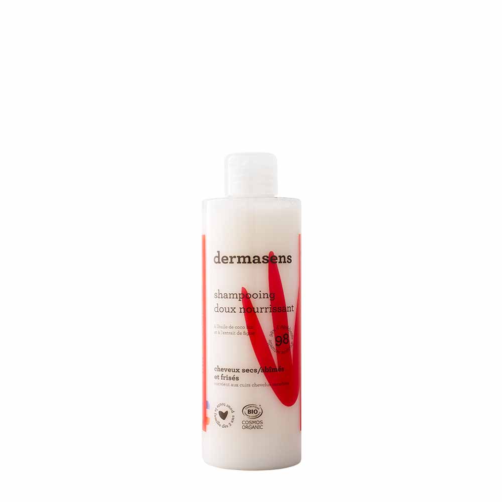 Dermasens Shampooing Extra-Doux Nourrissant Cheveux Secs/Abîmés et Frisés 400ml