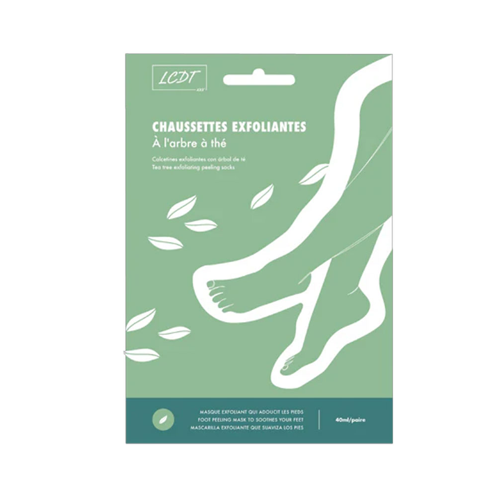 Le Comptoir Des Tendances Tea tree exfoliating socks x1 pair