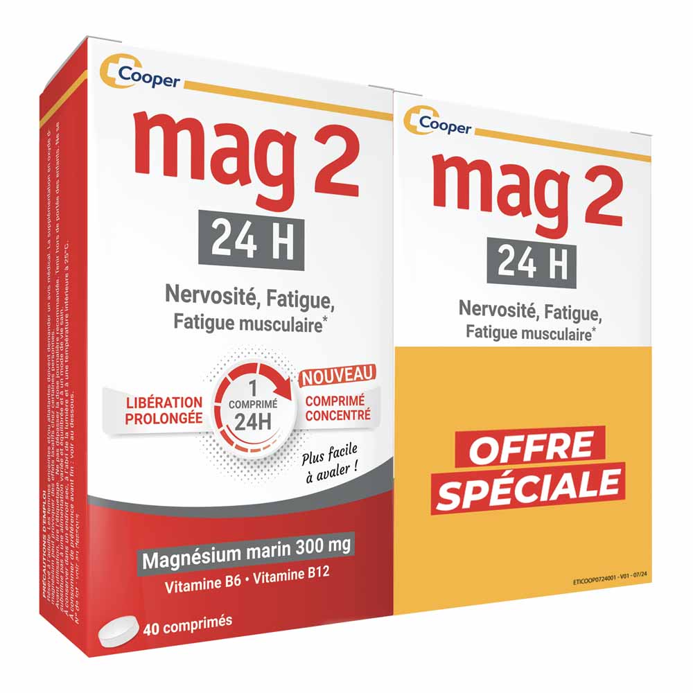 Mag 2 24h Marine Magnesium 2x40 Tablets