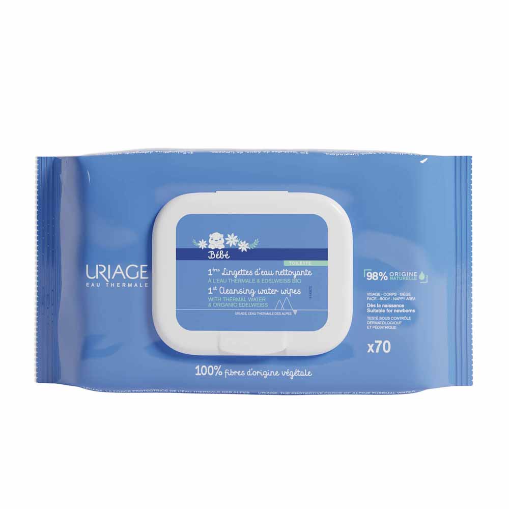 Uriage Bébé Uriage 1ere Eau Extra Gentle Cleansing Wipes X70 x70