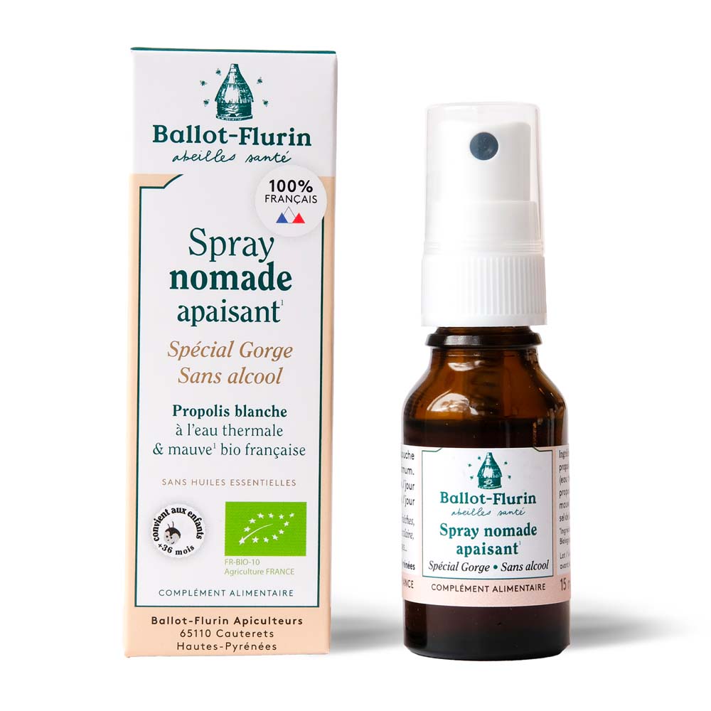 Ballot-Flurin Soothing travel spray throat 15 ml