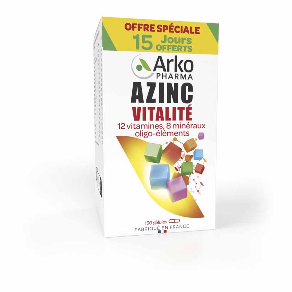 Arkopharma Azinc Vitality x150 Capsules