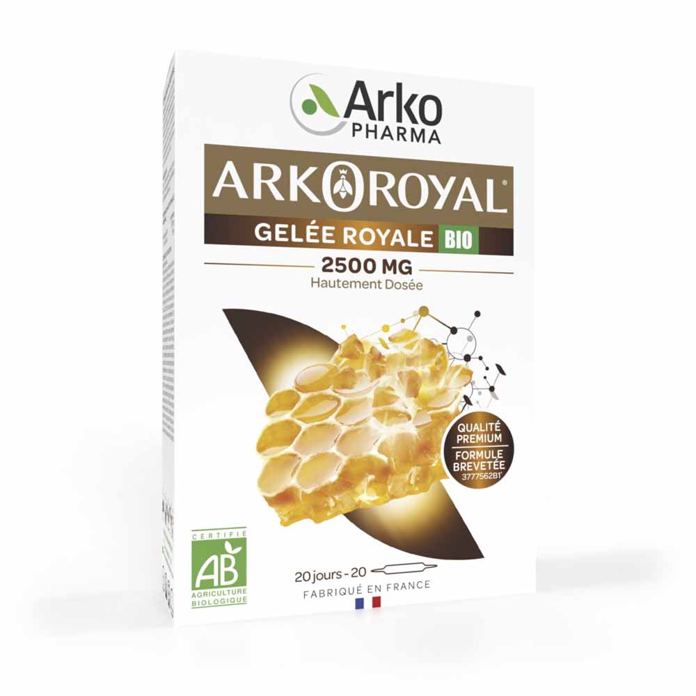 Arkopharma Arkoroyal Royal Jelly 2500mg 20 ampules