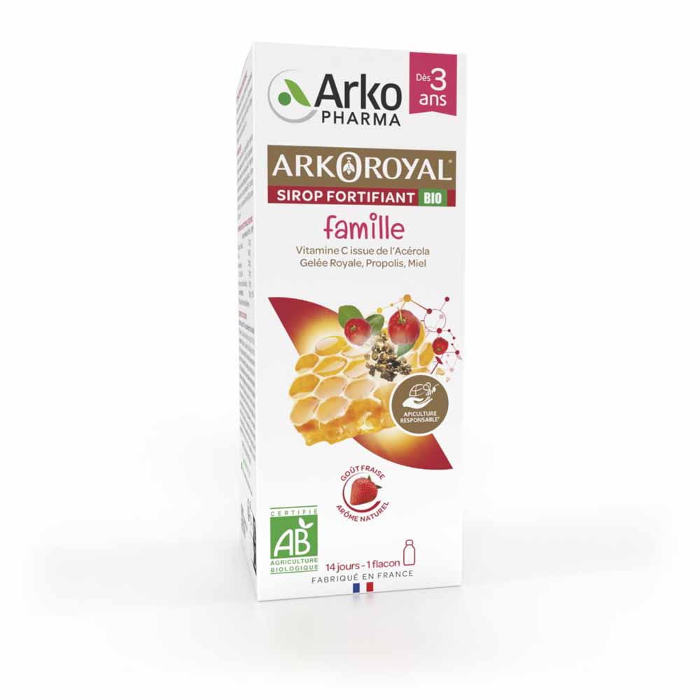 Arkopharma Arkoroyal Fortifying Syrup For Kids Propolis 140ml
