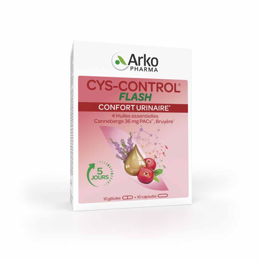 Arkopharma Cys-Control Flash 20 gélules