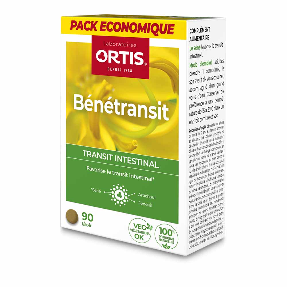 Ortis Intestinal transit Benetransit 90 tablets