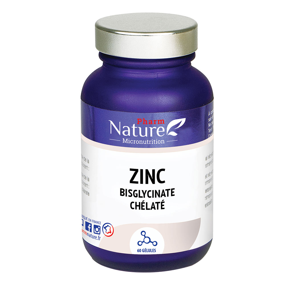 Kersiens Chelated zinc bisglycinate 60 capsules
