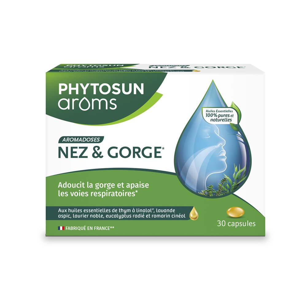 Phytosun Aroms Aroms Nose And Throat X 30 Capsules 30 Capsules