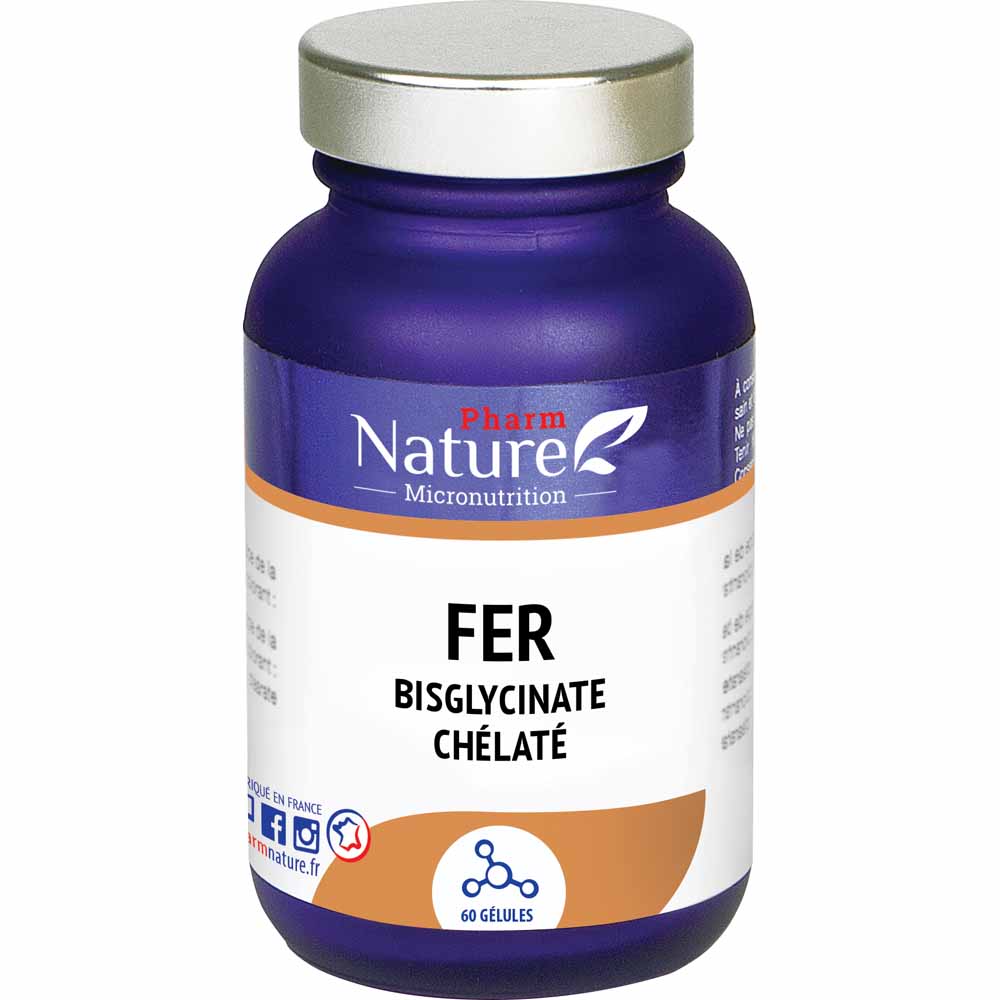 Kersiens Chelated bisglycinate iron 60 capsules