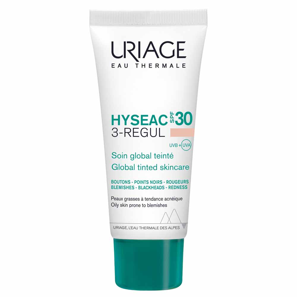 Uriage Hyseac Uriage Hyseac 3 Regul Global Tinted Skin Care Sfp 30 Oily Skins With Blemishes Peaux Grasses A Imperfections 40ml