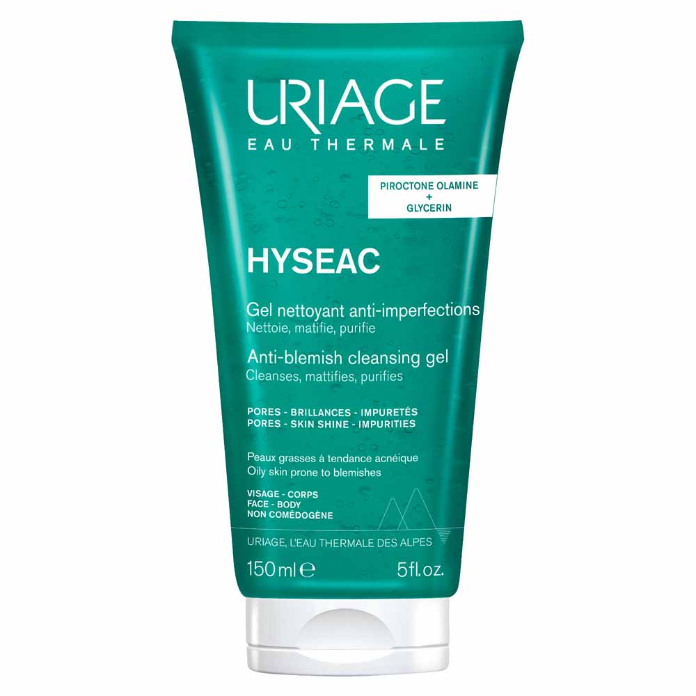 Uriage Hyseac Cleansing Gel Combination To Oily Skins Peaux Grasses à imperfections 150ml