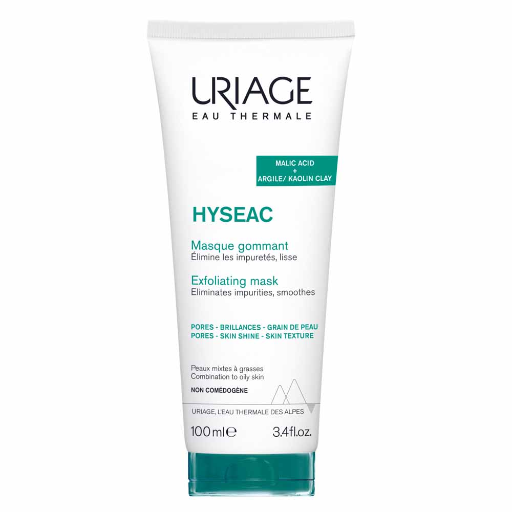 Uriage Hyseac Exfoliating Mask Mixed To Oily Skins 100ml