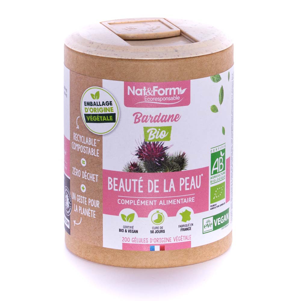 Nat&Form Nat&Form Organic Burdock 200 Capsules